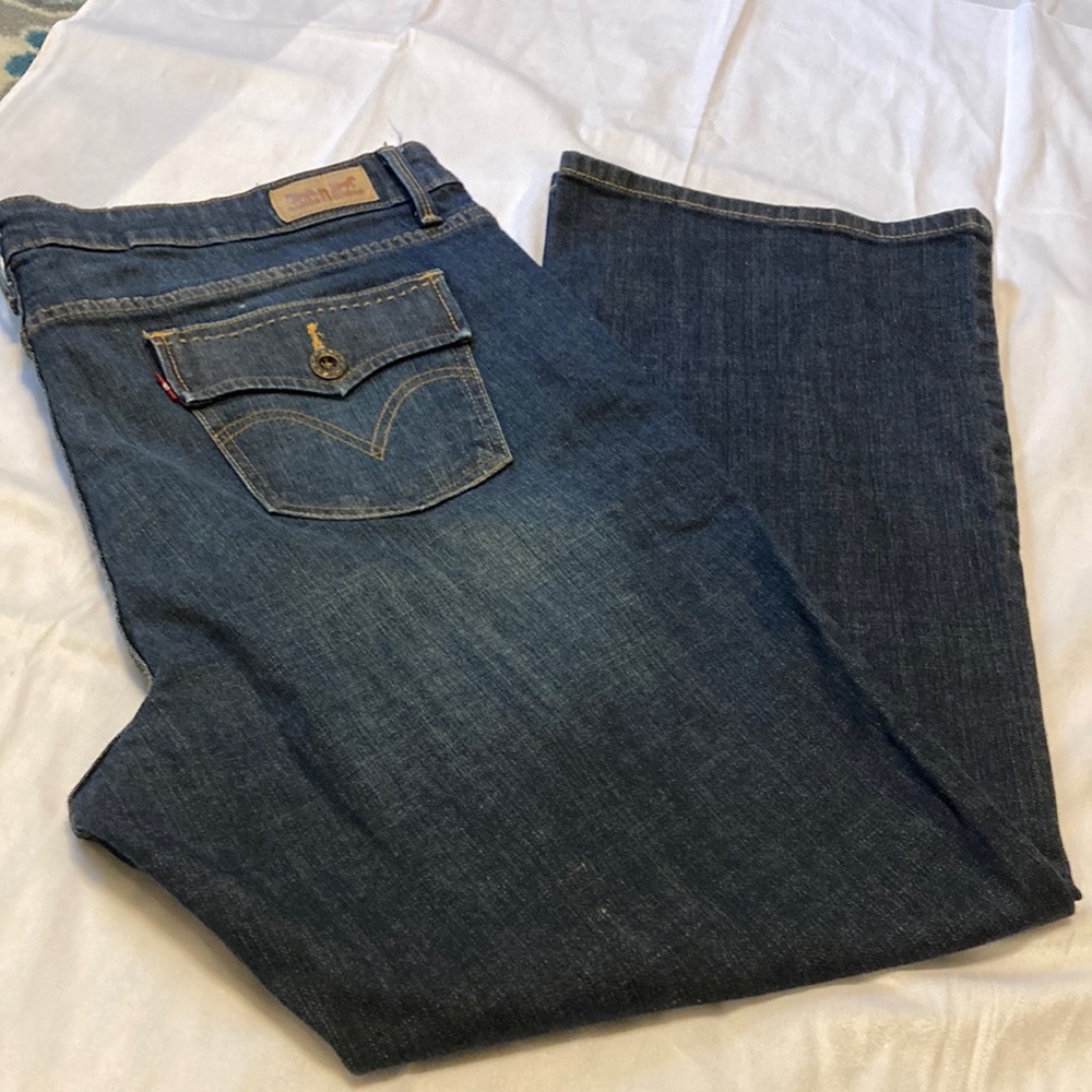 Levi's Women's Boot Cut Jeans - Dark Blue